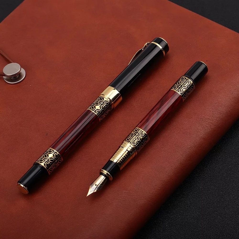 1pcs High quality classical fountain pen wood